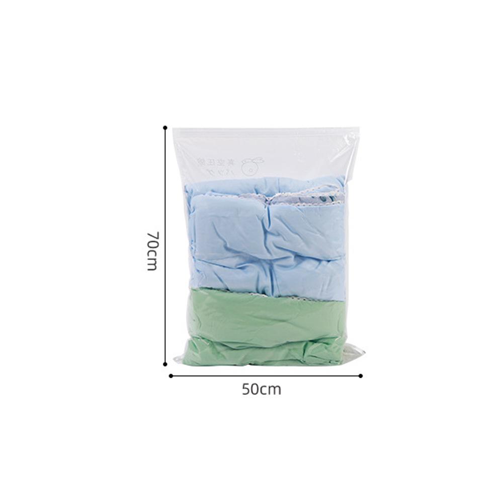 High Capacity Vacuum Bag Package Compressed Organizer for Quilts Clothes Transparent Space Saving Seal Bags Foldable Storage Bag
