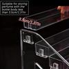 1pc Acrylic multilayer ladder transparent perfume display shelf Cosmetics store display shelf is suitable for lipstick organizer