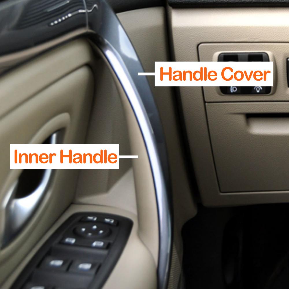 Interior Car Front Left Right Inner Handle Door Handle Cover Trim For Renault Laguna 3 III 2008-2015 809540006R 809010416R