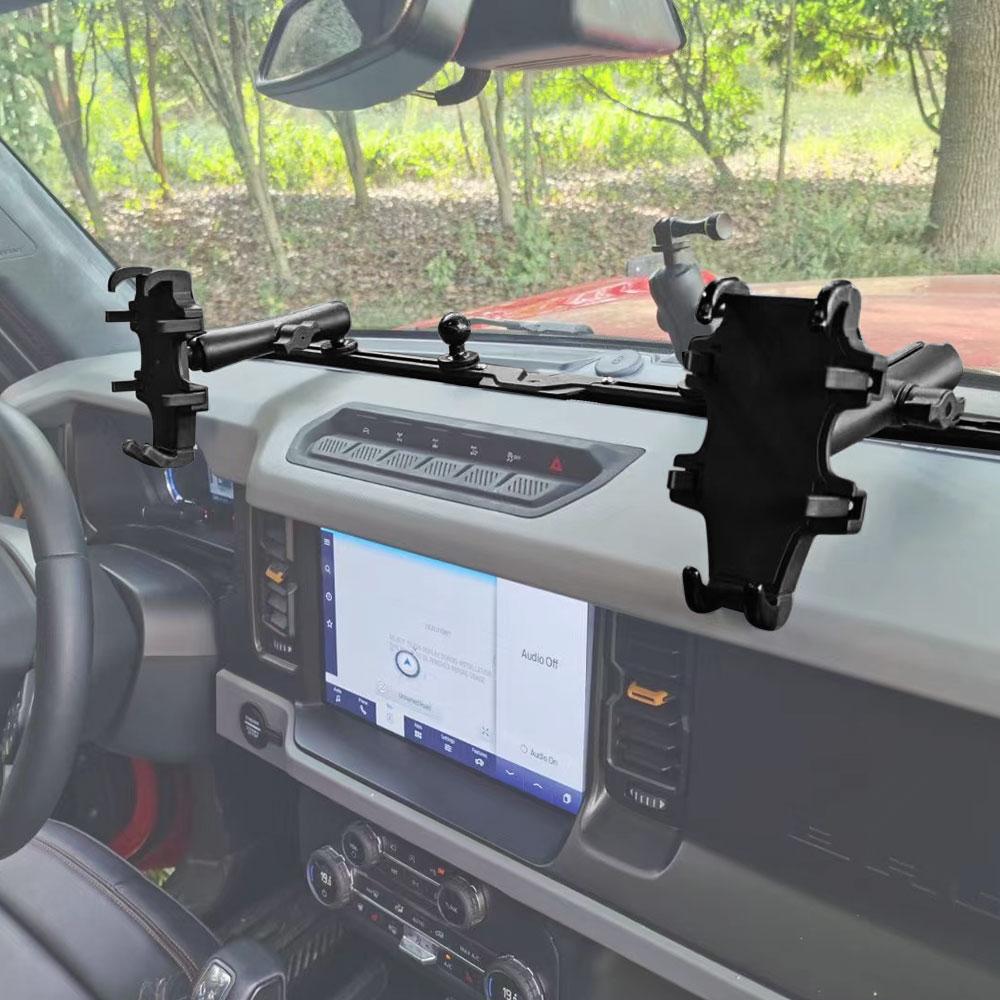Interior Parts 360 Degrees Rotation Cellphone Holder Mobile Phone Stand Car Mount For Ford Bronco 2022
