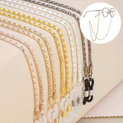 1PC Fashion Glasses Strap Metal Lanyard Holder Hanging Rope Mask Chain Eyewear Accessory