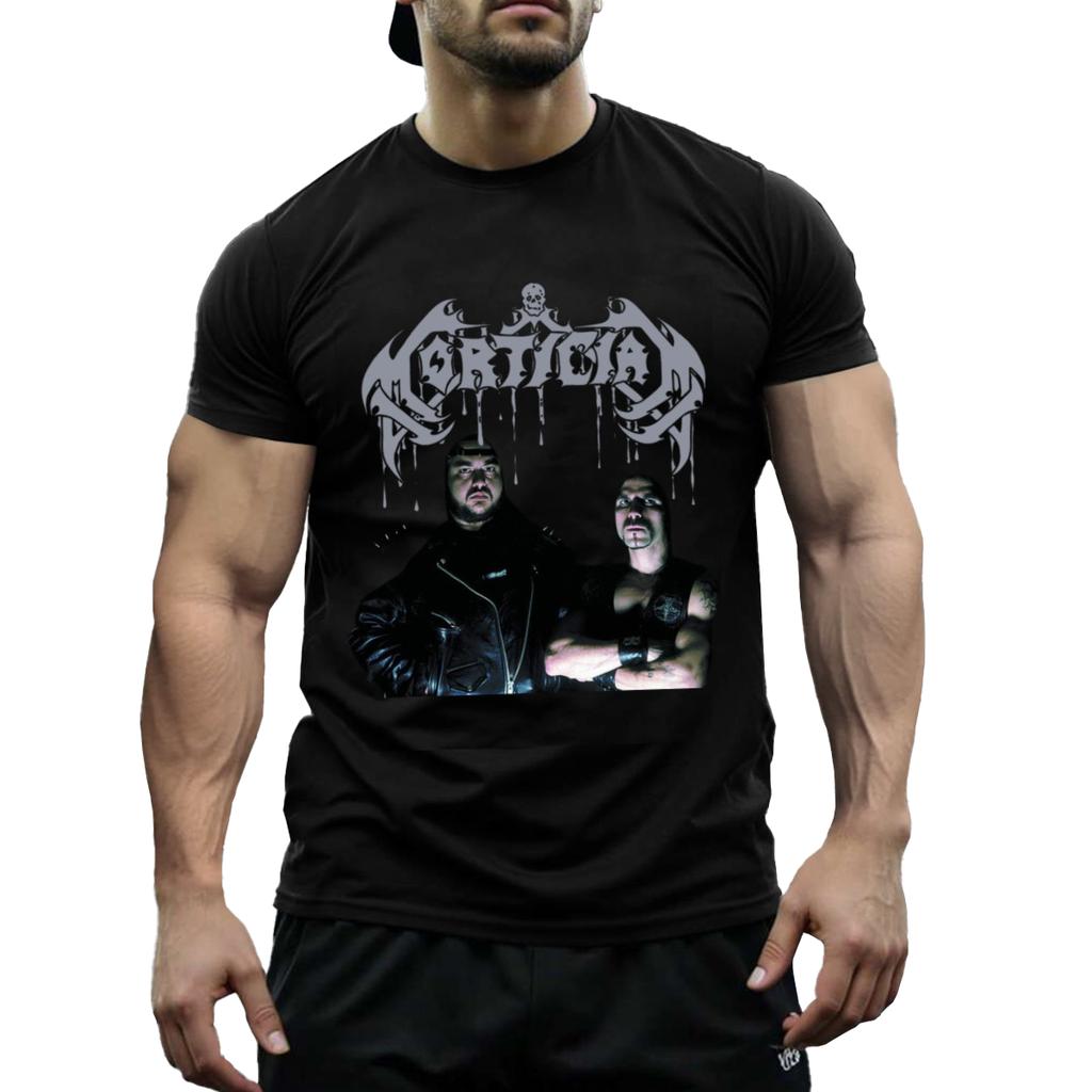 NWT Mortician Amerikanische Brutal Death Metal Bandmitglieder Vintage T-Shirt
