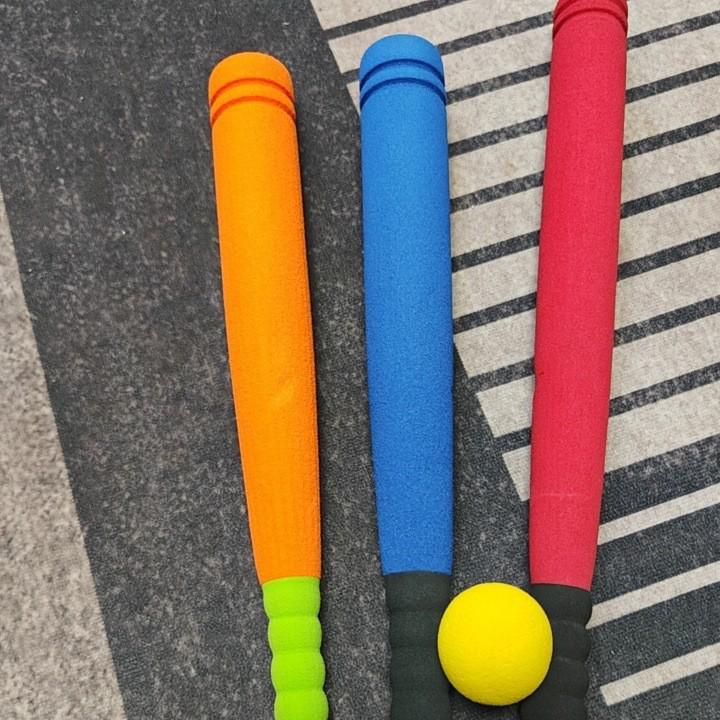 Soft Children's Baseball Bat Set: NBR Material, Outdoor Sports Toy with Ball, Available In 3 Colors