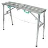 60-90cm Verstelbaar Opvouwbaar Werkplatform Aluminium Verdikt Steiger Gipsplaat Trapbank