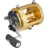 Shimano Tiagra 80WA (Destro) Carretilha de Baitcasting, Eixo Duplo, para Pesca de Arraste com Olho-de-boi, Olho-de-boi-amarelo, e Atum, Barco/Manivela Manual