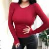 Korean Dongdaemun Sexy Slim-Fit Long-Sleeve Women's T-Shirt