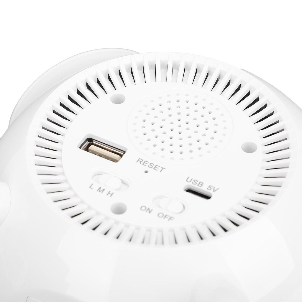 Wake Up Light Alarm Clock Colorful Lighting Effects Rechargeable Digital LED Music Alarm Clock for Bedroom Study Wake Up Light