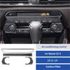 For Mazda CX-9 2016 Car Dashboard Center Console Panel Decorative Cover Trim Strips Carbon Fiber Interior Accessories Sticker