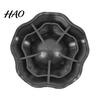 Hållbart Stolsfotsskydd 4 st Ben Skyddsskydd Halkfria Slitstarka POM-plast 7,5 cm Tallriksdiameter Skydd för Golv Gräsmatta Camping Fällbar