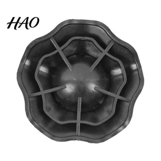 Hållbart Stolsfotsskydd 4 st Ben Skyddsskydd Halkfria Slitstarka POM-plast 7,5 cm Tallriksdiameter Skydd för Golv Gräsmatta Camping Fällbar