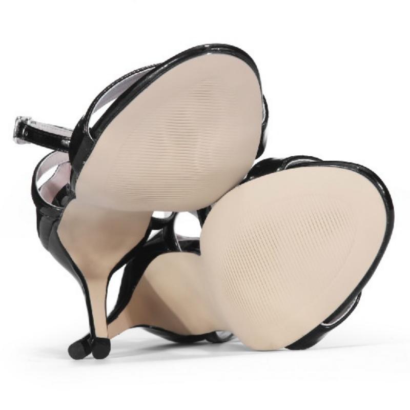 Ženy Sexy Otevřená špička Kotníkové Pásky Vysoké podpatky Sandály Boty Jehlové podpatky Sandály Párty lodičky