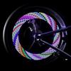 Photosensitive Switch Spoke Light 14 LED Wheel Tire Light Bike Wheel Light  Bicycle Wheel