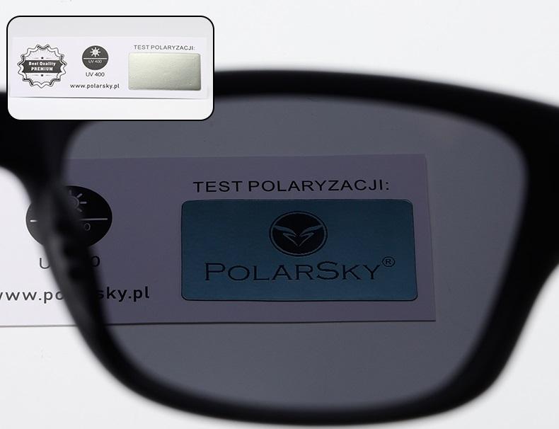 Okulary przeciwsłoneczne sportowe polarsky uv400