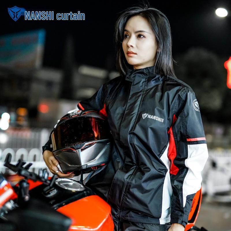 Blue Lion Sturmfester Motorrad-Regenanzug: Wasserdichte Fahrjacke & Hose Set