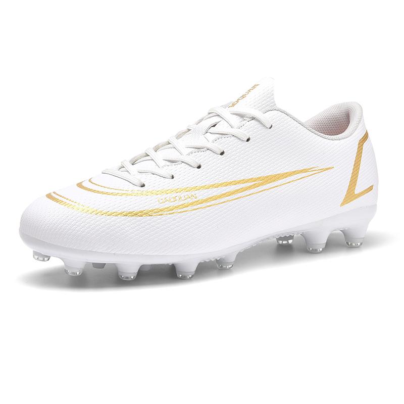 Mens High Performance Soccer Footwear Latest Low Cut Anti Slip Fg/Tf High Performance Soccer Footwear Airy Game High Performance Football Footwear 40