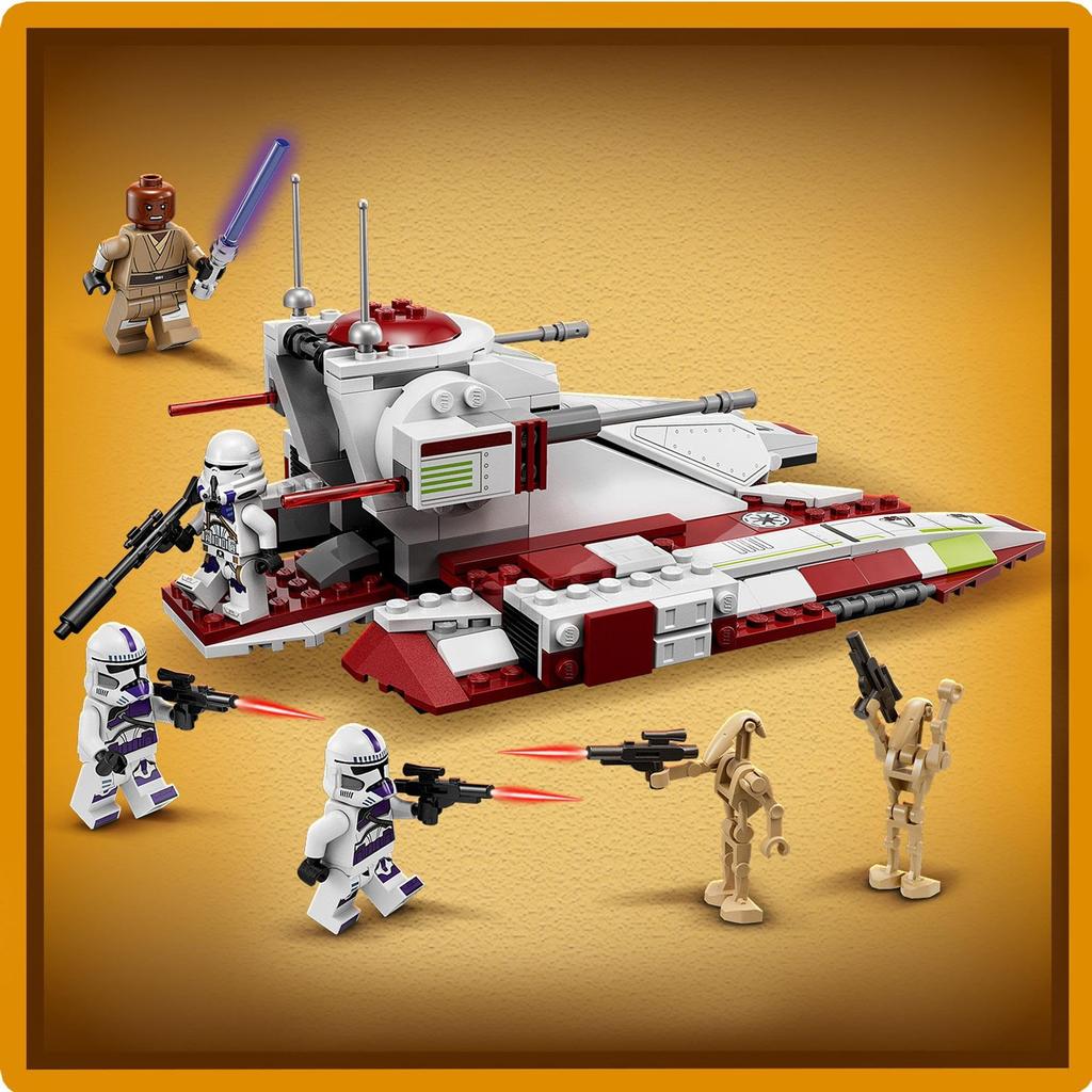 LEGO Star Wars Republic Fighter Tank™ 75342, Geburtstagsgeschenk, Spielzeug, Bausteine, Weltraumgeschenk, Jungen, ab 7 Jahren