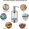 350ml Capacity Shampoo Dispenser Press Type Manual Lotion Dispenser  Home Office