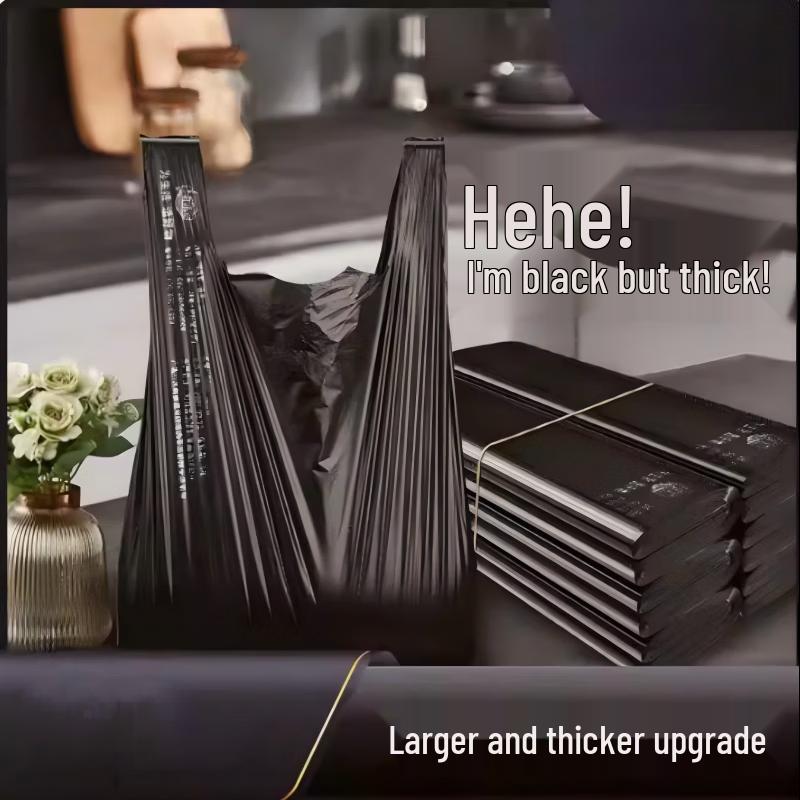 Saint Bilaire Black Vest-Style Garbage Bags