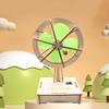 Wood Fan Model DIY Electric Oscillating Fan Building Kit for Children Kids Science Classes