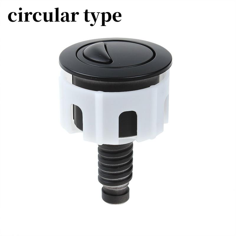 

Кнопка для унитаза с двойным смывом, водосберегающая, хромированная, боковая, двухрядный сливной клапан, детали переключателя кнопки для унитаза