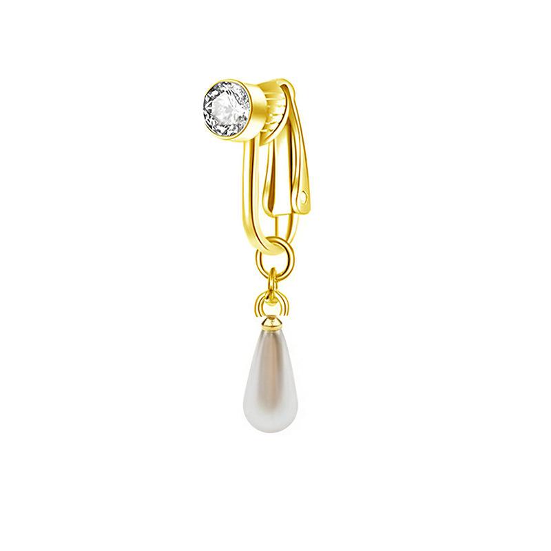 Stylish No-Clip Navel Ring and Stud Collection