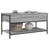 Coffee Table, Grey Sonoma Oak, 100x50x50 Cm