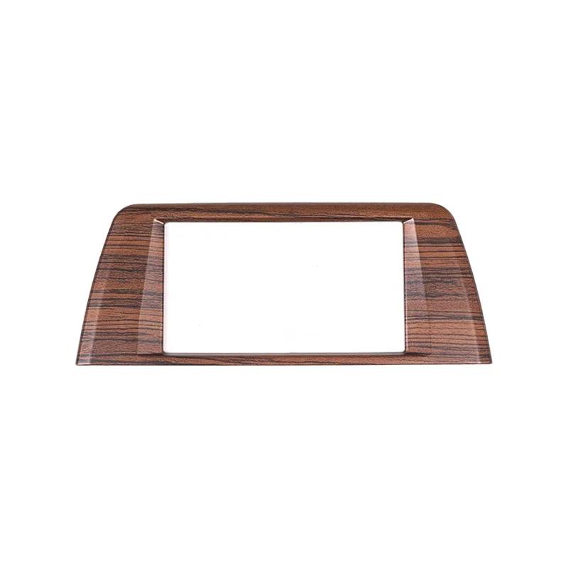 

ABS Car Interior Navigation GPS Screen Frame Decoration Trim Cover Sticker Fit For BMW X1 F48 2016 2017- Auto Accessories style 1