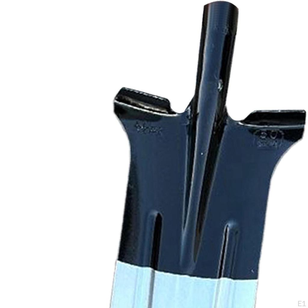 Garden Digging Spade Replacement Head Carbon Steel Multipurpose Gardening Tool for Courtyard, Snow