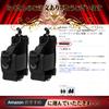 Akaaka Intercom Case, Radio Holder, Airsoft Radio Pouch, Running Bag, Small Walkie-Talkie Case, Hiking, Lightweight, Compact, Set of 2 (Black)