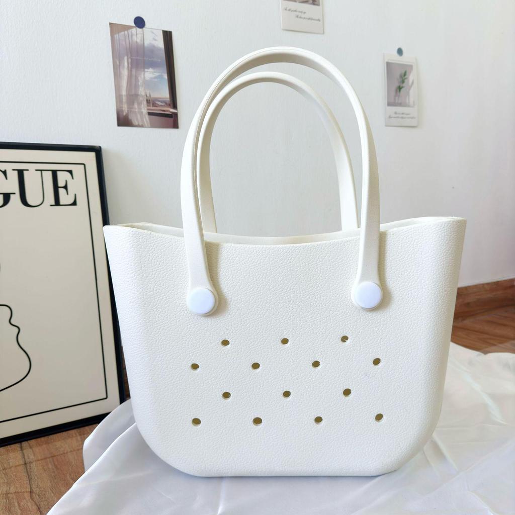 EVA Beach Handbag: Large Capacity DIY Travel Tote