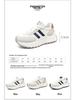 BN007 Women's Height-Boost Travel Shoes 2024: Versatile, Breathable, White, Thick-Soled, Wear-Resistant.