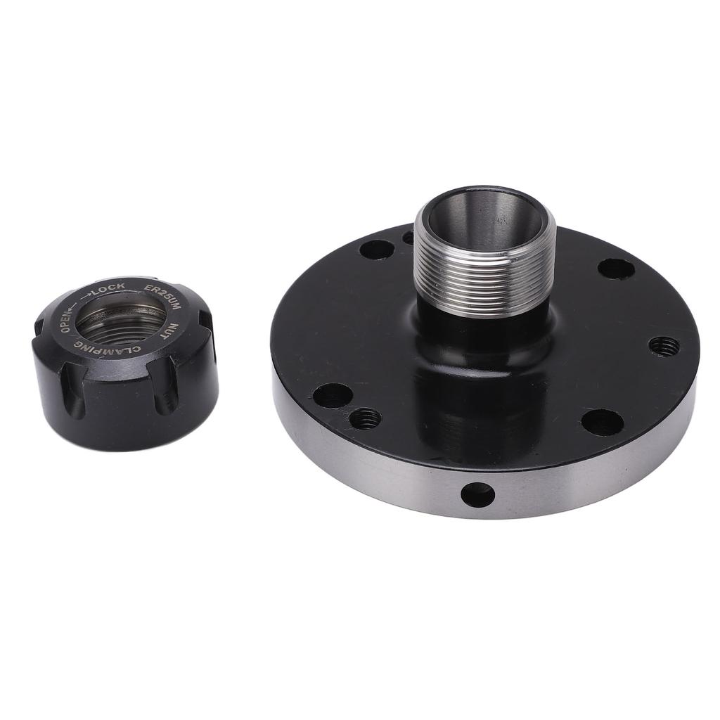 Tuleja zaciskowa Stal węglowa Średnica 100mm Uchwyt Część tokarki do frezarki CNC ER25