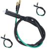 2-Wire Front Brake Stop Light Switch Cables Wires Aftermarket Parts Fit for GY6-50/125/150CC Scooter Moped ATV Quad Dirt Bike Go Kart. (1Pcs)