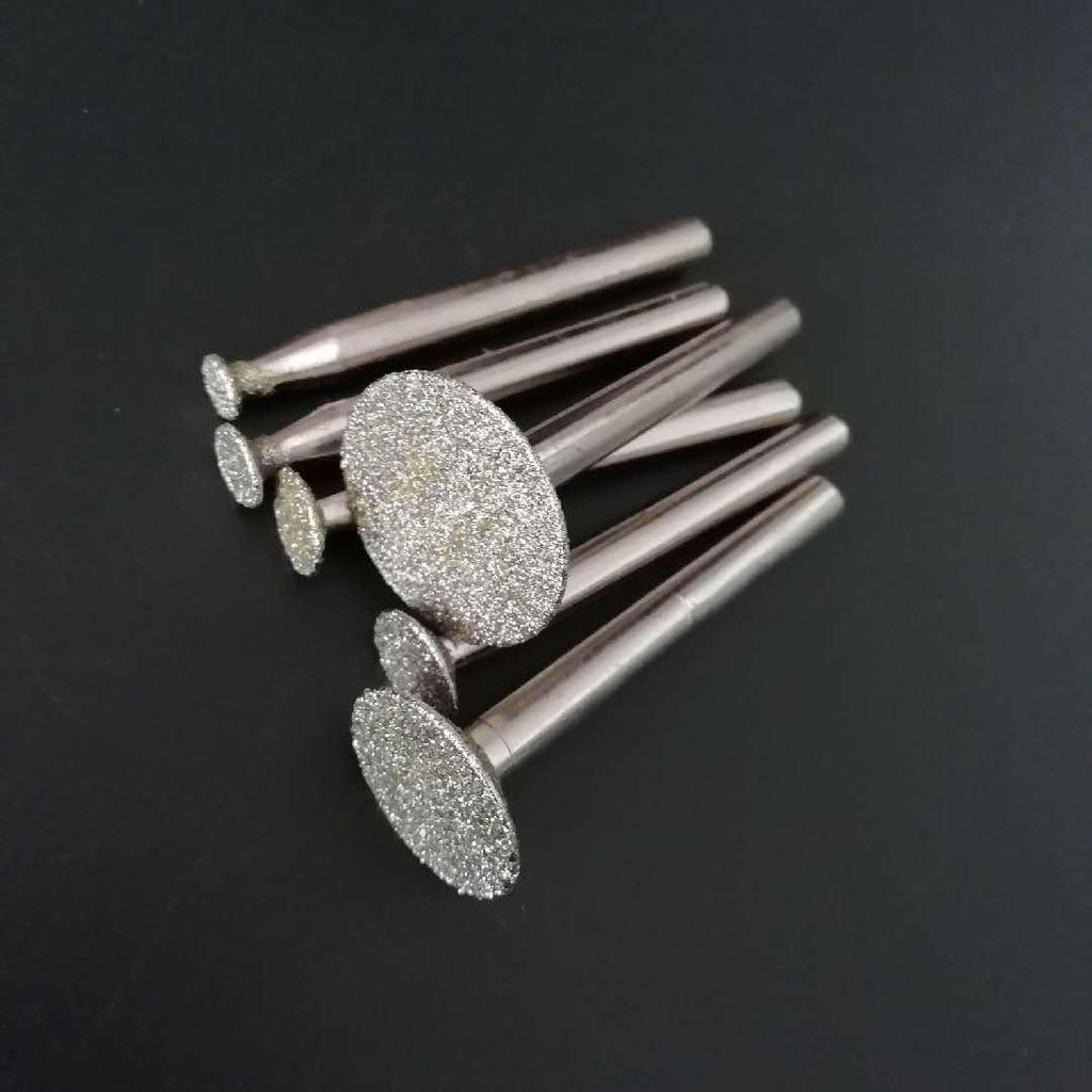 High-Quality Diamond-Coated 6mm Grinding Head for Stone, Glass, and Ceramic Polishing (Coarse Grit)