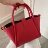Fashion vegetable basket, mother, small bag, women's 2024 new high-end shoulder messenger bag, versatile and simple bucket bag