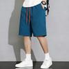 Men's Plus Size Bubble Fabric Sports Shorts, Loose Fit Drawstring Summer Shorts (5XL-12XL)