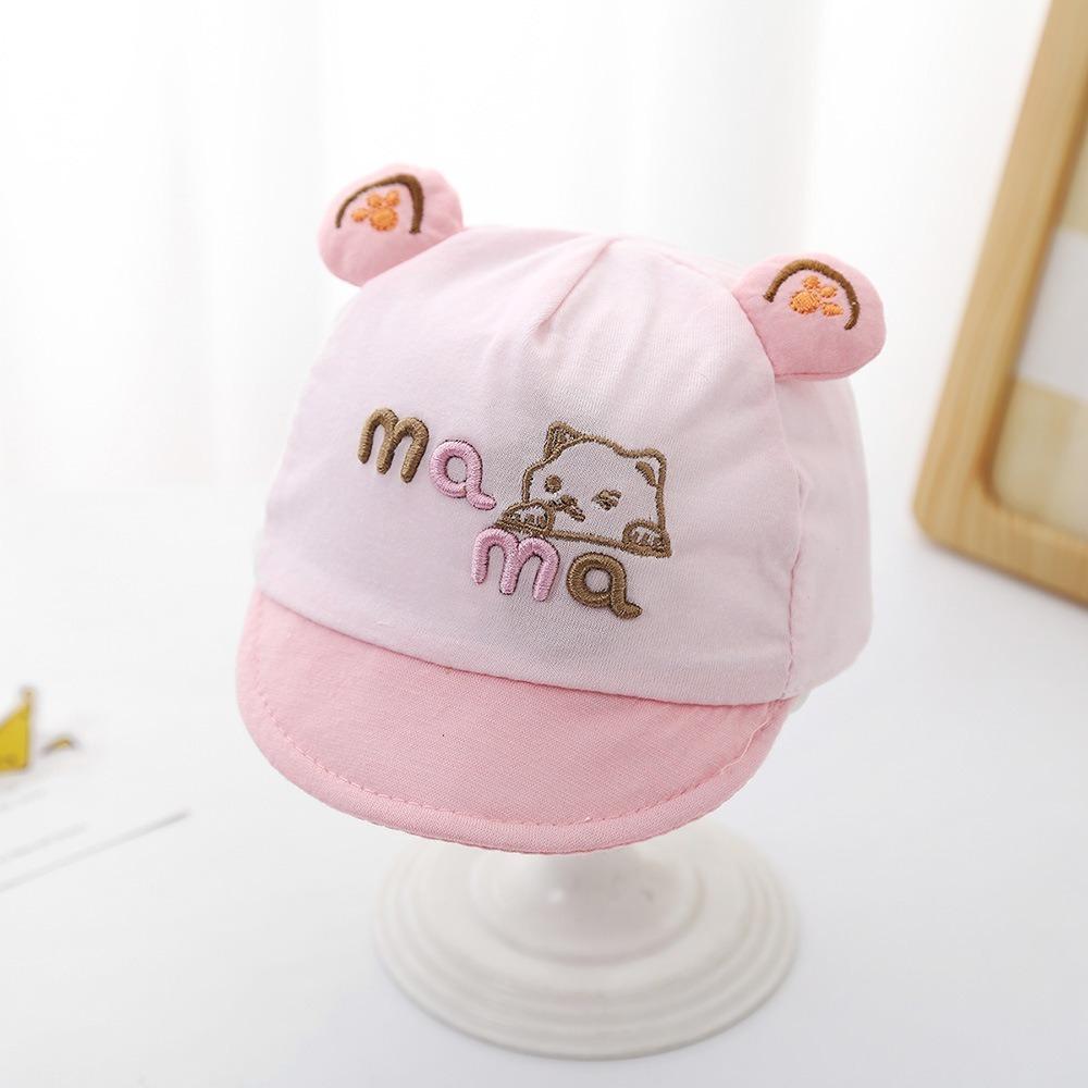 

Embroidery Baseball Hat Warm Trucker Hat New Peaked Cap Outdoor розовый