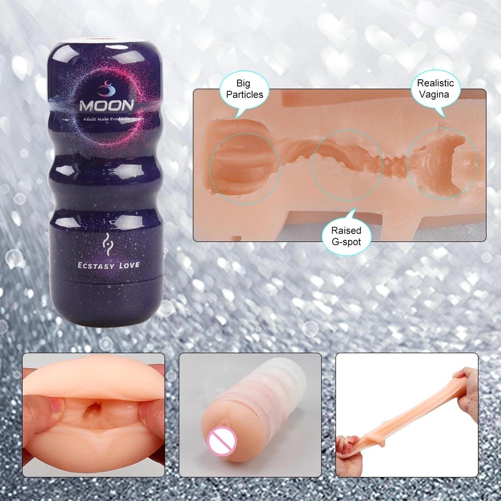 Automatikus Erőteljes Szívó Maszturbációs Kupa Anális Vagina Valódi Pussy Töltő Masszírozó Melegítő Férfi Maszturbátor Szexjátékok férfiaknak