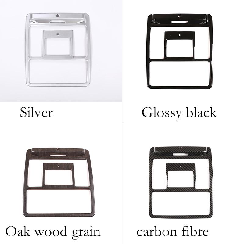 For Land Rover Defender Discovery Sport 5 Range Rover Evuque For Jaguar XFL 2017-22 ABS Car Front Roof Reading Light Frame Trim