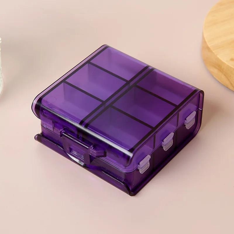 New Daily 12 Grids Portable Travel Premuim Pill Case Organizer Box Storage Container for Medicine Vitamin Supplement Fish Oils