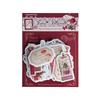 Yibird Etori Retro Floral Washi Sticker Pack - Time Imprint Series (32 Pieces)