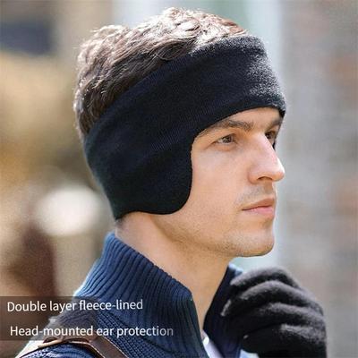 Winter Men's Padded And Thickened Ear Warmers To Prevent Cold And Wind Ear Muffs Skiing Running Ears Antifreeze Earmuffs