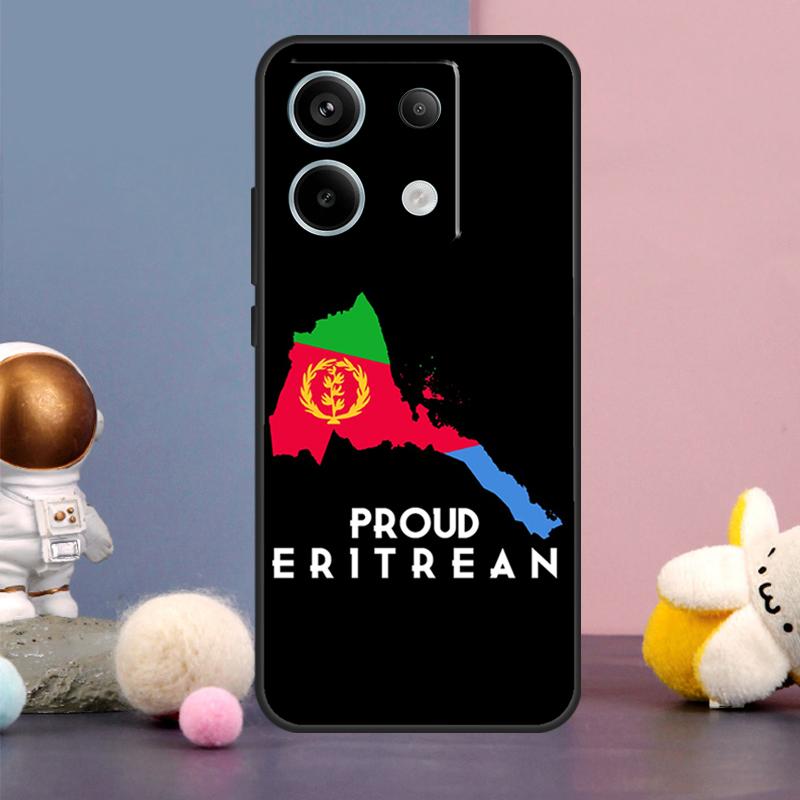 Eritrean Flag Case For Xiaomi Redmi Note 14 13 9 10 11 12 15 Pro Plus Redmi 15 15C 14C 10C 12C 13C Cover