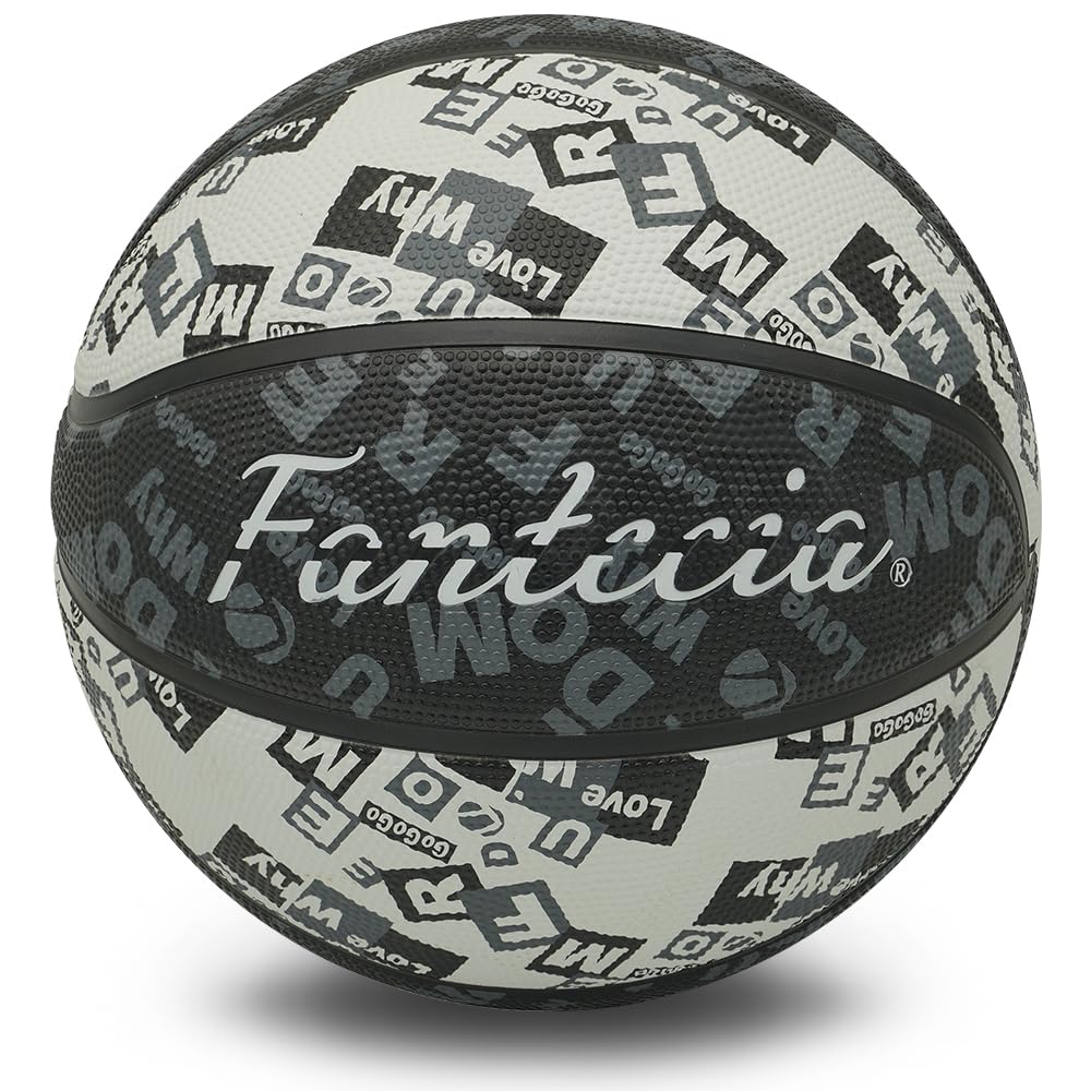 Fantecia Basketball Size Graffiti Perfect for Street Style 5, Design, Indoor/Outdoor Basketball,