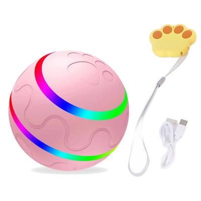 Interactive Dog Ball Toys Active Rolling Ball for Indoor Dogs Bouncing Ball Pet Puzzle Toy