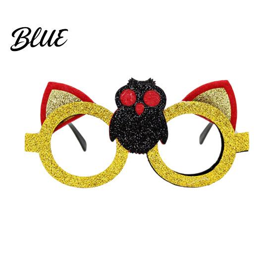 Durable Lightweight Festive Kids Adults Pumpkin Funny Glasses Frames Halloween Eyewear for Spooky Party Cute Ghost Eyeglass Photo Booth