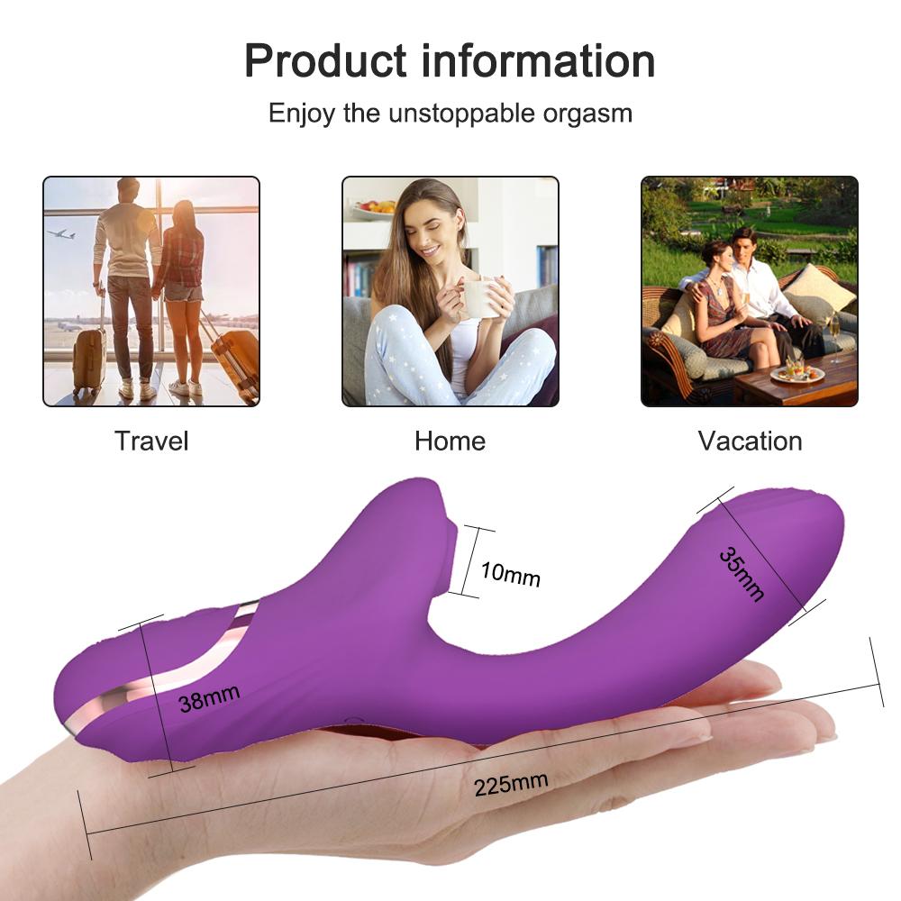 20 režimů Vibrátor sání klitorisu Ženský klitoris Podtlakový stimulátor Dildo Sexuální hračky Zboží pro dospělé