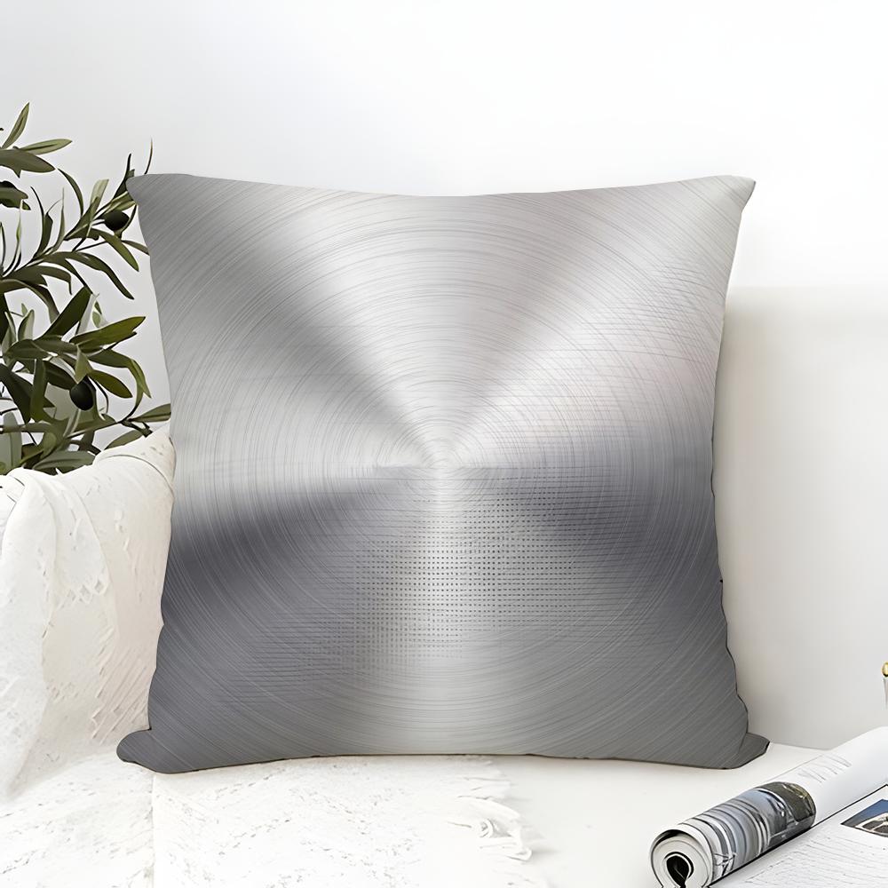 

Minimal Metal Brushed Texture Pillow Case linen pillow case sofa home decor cushion cover cushion cove 30X30cm