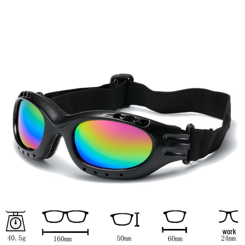 Wielofunkcyjne wiatroodporne gogle do sportów śnieżnych, motocyklizmu i dla zwierząt
