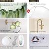 Vintage Glass Wall Sconce 2P RGB Rechargeable Bulb Wiring Free For Living Room Bedroom Study Room Cloakroom Stairwell Decor Lamp